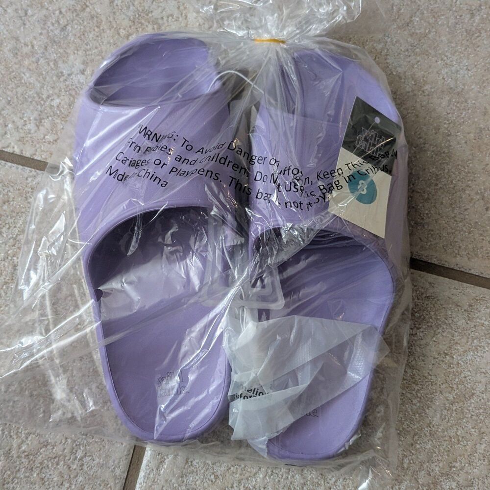 Women's Robbie Slide Sandals Light Purple - Wild Fable - Women's 8 | NEW